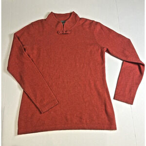 Jasmine 100 %‎ Cashmere Sweater Coral SMALL